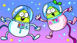Crazy Vegetable Space Trip | Animated Shorts | Avocado Couple