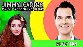 American Reacts - JIMMY CARR'S Most Offensive Joke