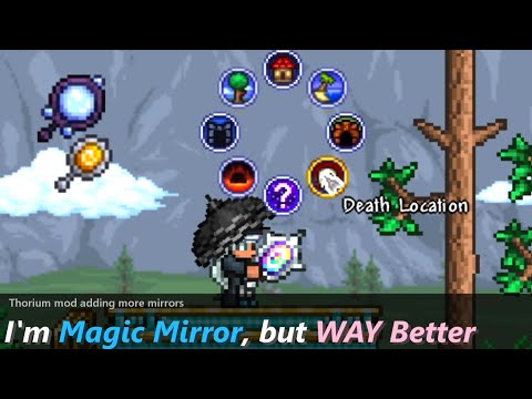 Magic Mirror in Terraria is loved by many Here's are upgrades, the Wishing Glass.
