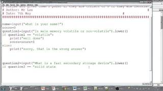 Python Tutorial 2 Boolean data if statement with or