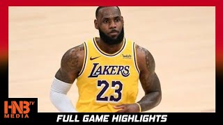 LA Lakers vs OKC Thunder 2.8.21 | Full Game Highlights