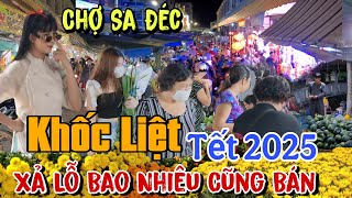 Vỡ Trận: Chợ Sa Đéc Tết 2025 Dưa Hấu Xả Hàng Giảm Giá Rẻ Liên Tục, Hoa Tết Hút Hàng Đêm Giáp Tết