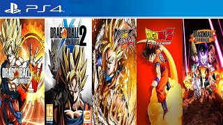 All Dragon Ball Games For PS4