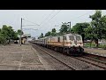 12379 Sealdah Amritsar Jallianwala Bagh Express With Howrah WAP7 37452 Storming Past Mankar At 130!!