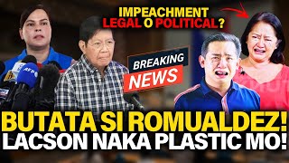 BREAKING NEWS! LACSON MAY BANAT KAY ROMUALDEZ AT MARCOS JR PANOORIN