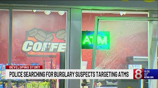 Police investigate string of ATM thefts in Hartford County