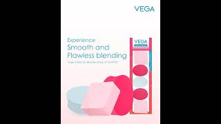 The all new VEGA Makeup Blenders are 100% latex-free, making it super safe and gentle on your skin.