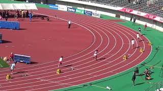 2020全国Ｕ20陸上　男子400m　予選１組　川上、野瀬