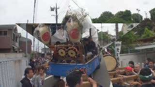 平成30年　大田区池上＜太田神社＞例大祭　二之宮神輿＝発與（渡御）