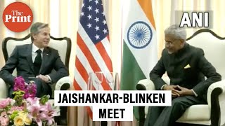 Jaishankar, US Secretary of State Antony Blinken meet on sidelines of G20 Foreign Ministers' meeting