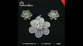 Pendant | Silver Pendant | Silver | Traditional Odissi | Silver Jewellery | YT Shorts