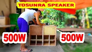 Testing 2 pcs mcv box d15 loaded TOSUNRA 1508 500W - JOSON JUPITER MAX