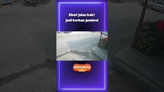 Siswi jalan kaki jadi korban jambret #maling   #viralnews #malingmotor