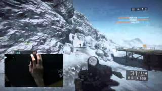 Battlefield4: Perfect recoil control AEK(HEAVY BARREL\u0026ANGLED GRIP):Handcam