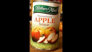 Mother's Maid Unsweetened Apple Sauce Review