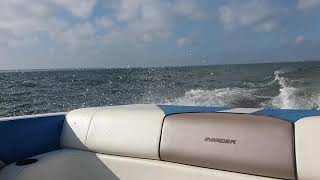 Varen met invader 190 sport op Hollands diep