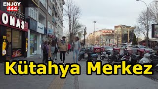 4K UHD - Kütahya Merkez - Belediye Binası - Turkey Kütahya Walking Tour