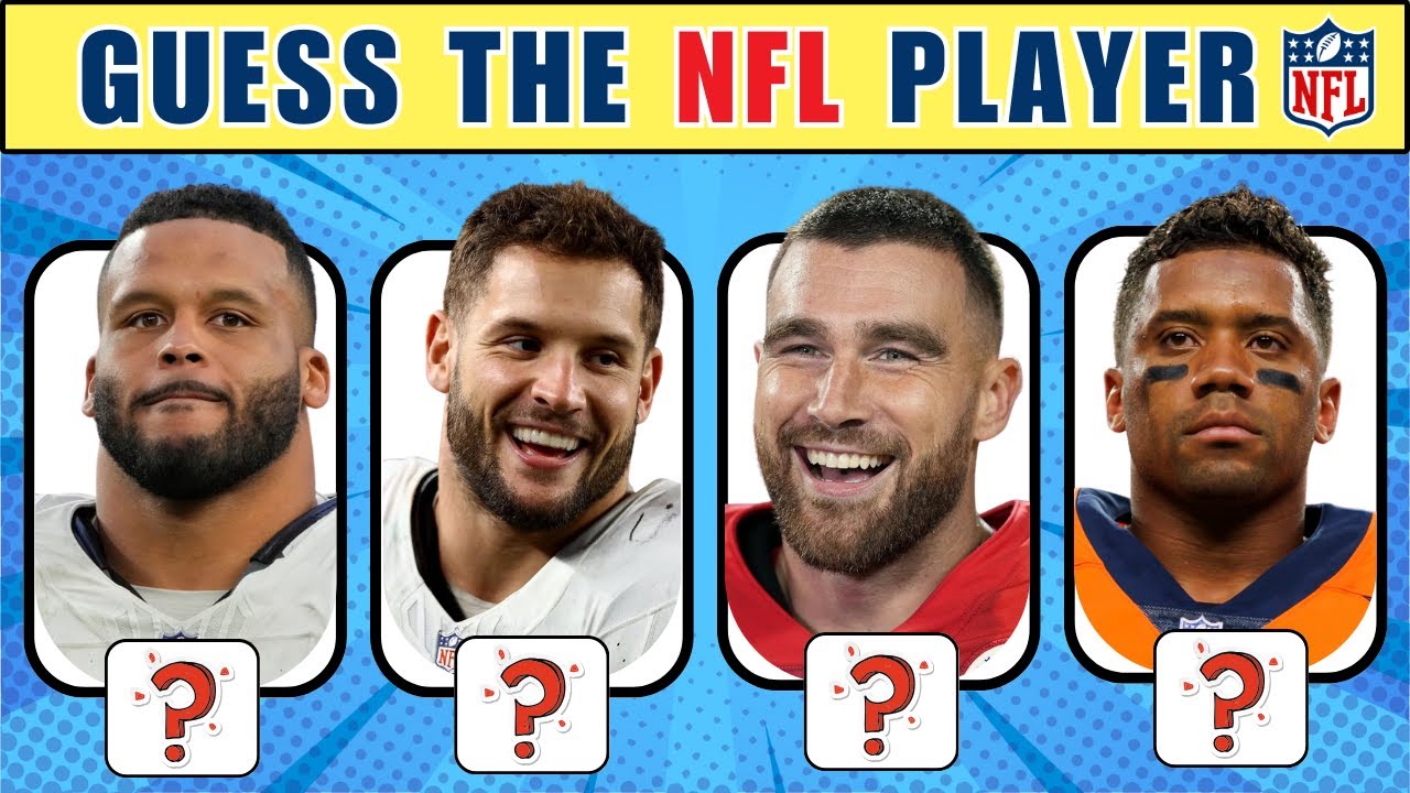 Guess The Nfl Player Challenge рџџ Can You Name These Football Stars рџ
