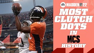 19 Most Clutch DOTS in MCS History 🏈 | MCS | Madden 22