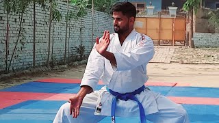 KAI National Senior E KATA Karate Championship 2020 Roshan Yadav Uttar Pradesh Kusanku Round 2