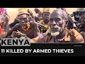 Kenya livestock theft: Eleven dead in ambush by cattle rustlers