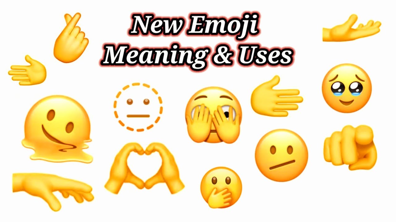 New Emoji 2024 /Emoji Meaning And Uses/Emoji Ka Matlab - YouTube