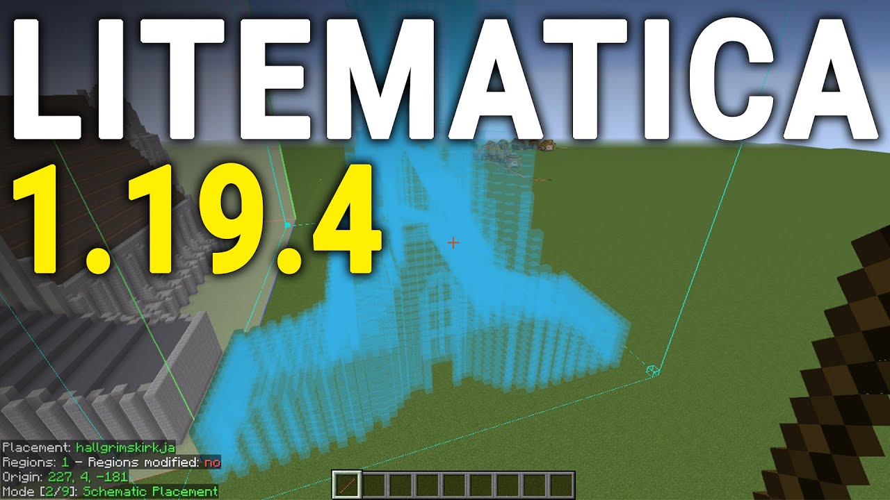 Minecraft Schematic Mod 1.16.5