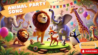 Come Sing Along with Jungle Animals | Kids Song | By Play \u0026 Learn Class