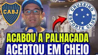 💥🚨 URGENTE! REFORÇO NO CRUZEIRO! INFORMAÇÃO QUENTE! ACABA DE CHEGAR! ÚLTIMAS NOTÍCIAS DO CRUZEIRO