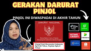 WASPADA,, PINJOL INI YANG DIWASPADAI DI AKHIR TAHUN || DARURAT NASIONAL PINJOL.,, HCI,TIKTOK,KP DLL