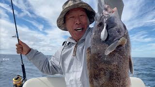 Tautog fishing at Point Judith, Narragansett, RI (9/30, 2024)