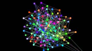 Dynamic graph layout with Galry