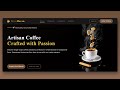 Build a Coffee Shop Website in 45 Minutes (HTML, CSS & JS Tutorial!)  Step-by-Step #websitedesign