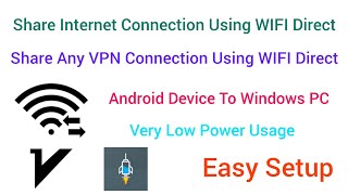 Share VPN/Internet Connection via WiFi Direct with V2RayNG \u0026 HTTP Injector – Full Setup Guide