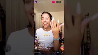 Malu Trevejo talks about Lauren grey on live stream