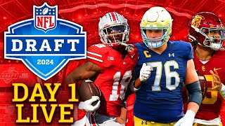 2024 NFL Draft Day 1 - LIVE Reaction Q&A