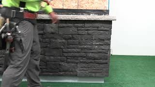 Versetta Stone Installation, Northern Ash - Chapter 5, Rainscreen Demo