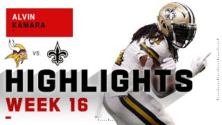 Alvin Kamara Celebrates Christmas by Scoring TDs \u0026 Breaking Records | NFL 2020 Highlights