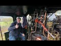 severn valley railway riding on the footplate of erlestoke manor