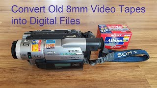 How to Convert Old 8mm Video Tapes into Digital Files