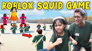 KITA HARUS SEMBUNYI DARI KEJARAN PASUKAN SQUID GAME!! ROBLOX INDONESIA!!