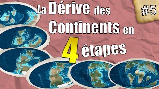 Paléo-J #5 : La dérive des Continents en 4 étapes