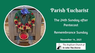 Parish Eucharist - November 14, 2021