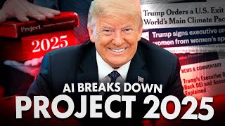 I Let AI Compare Trump’s Actions to PROJECT 2025. And It’s Worse Than You Think