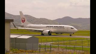 JAL　日本航空　234便　ボーイング737-800（JA333J)　　　【岡山桃太郎空港】