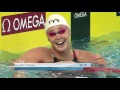 ottesen clear winner of 50m butterfly 9 hong kong