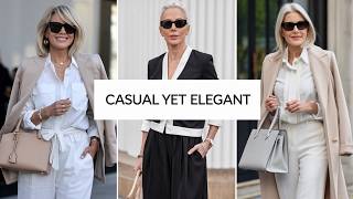 31 ELEGANT Yet CASUAL Outfit Ideas Every Woman Needs to Master TIMELESS Style