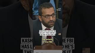 Kash Patel says the FBI has lost trust and he’s the one to restore it