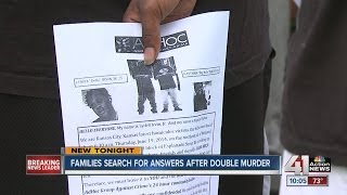 Families search for answers after double murder