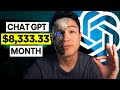 How To Make $8,333.33 PER Month With Chat GPT (Open AI Beginner Tutorial)
